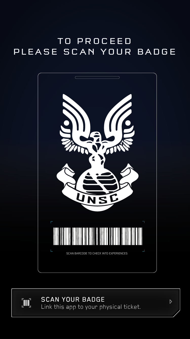 Badge scan — digital pass