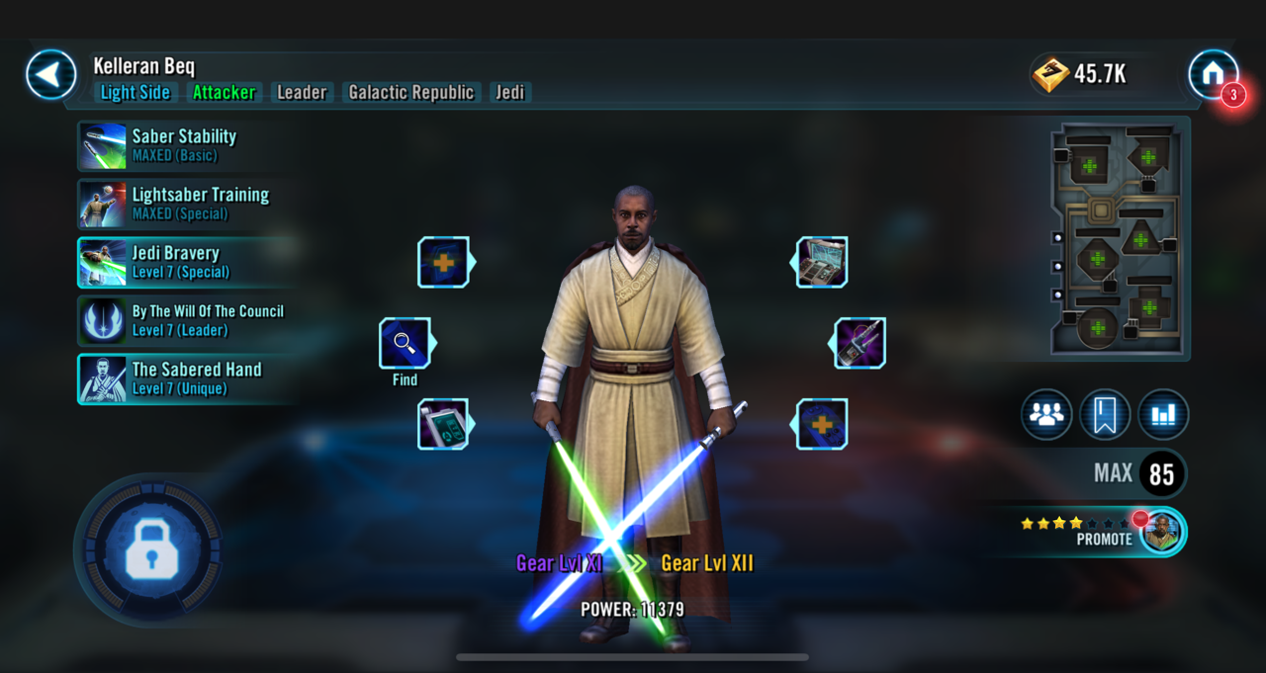 Paper doll — before state