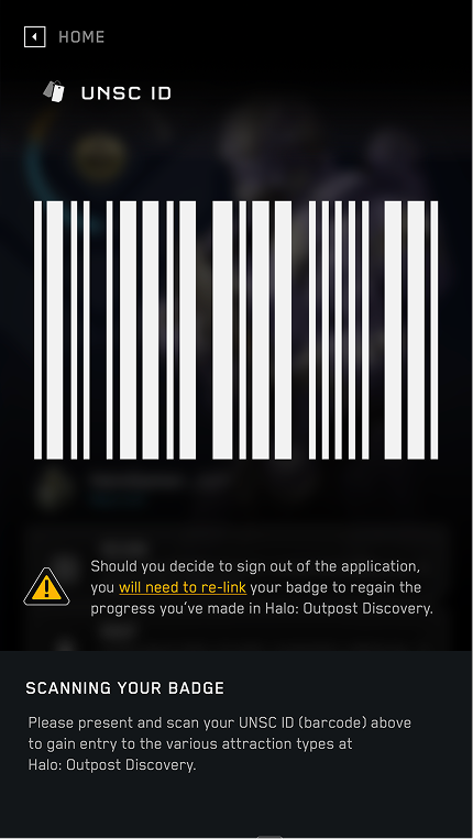 UNSC ID — digital barcode